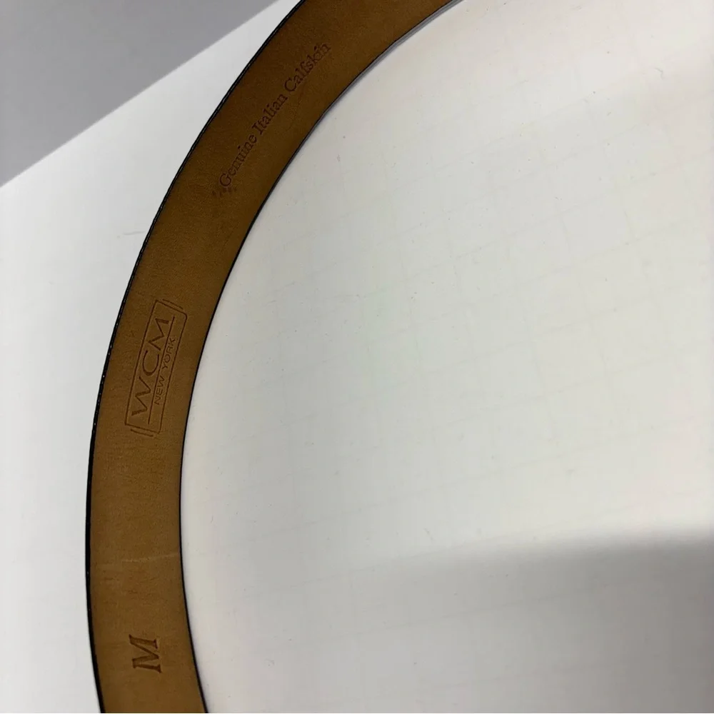 ✨WCM New York Genuine Italian Calfskin Belt